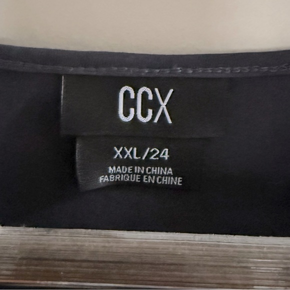 NEW CCX Women’s Sweet Tier Dress Navy Blue NWT - Picture 2 of 4